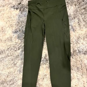 Green leggings, never worn